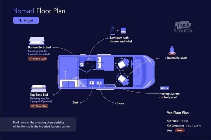 Camper Fiat Ducato Weinsberg Carabus 600 K |2023| EURO 6 | Venditore professionale