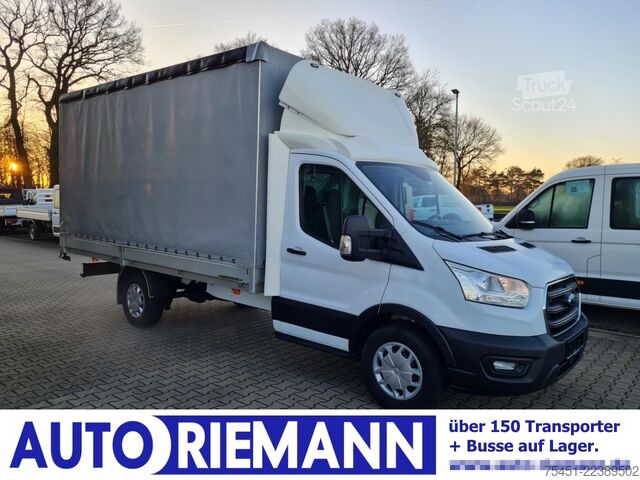 Schuifzeil bestelwagen Ford Transit 350 Pritsche Schiebe Plane LBW Trend RWD
