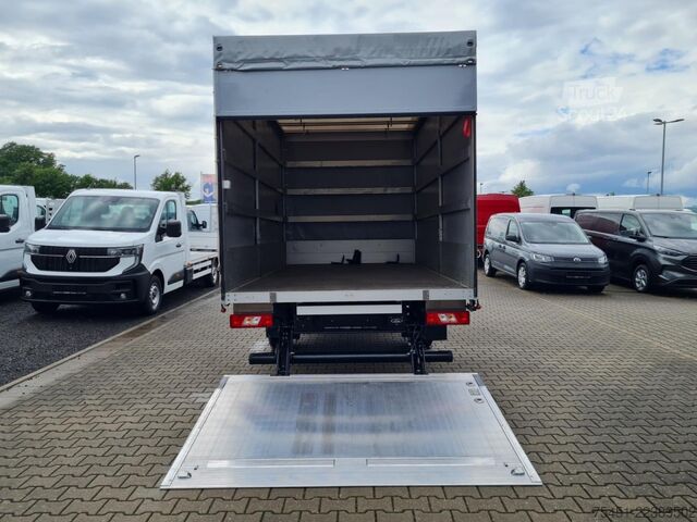 Schuifzeil bestelwagen Ford Transit 350 Pritsche Schiebe Plane LBW Trend RWD