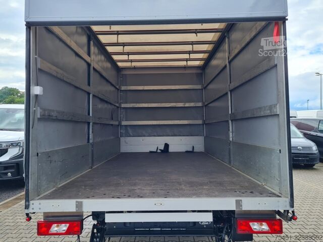 Schuifzeil bestelwagen Ford Transit 350 Pritsche Schiebe Plane LBW Trend RWD