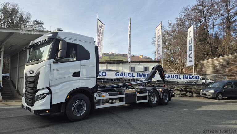Ribaltabile scarrabile con Hiab Multilift Ultima Iveco X-WAY Fahrgestell AS280 X 53Y/PS ON