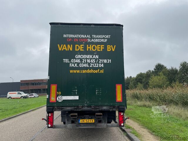 Skyvbare presenninger Schmitz SCS 24/L - 13.62 E B (S01) Kooiaap / SAF Axle /...