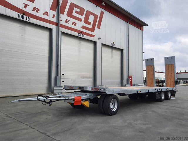  Fliegl Tiefladeanhänger DTL 300 P Agrar 5,9m