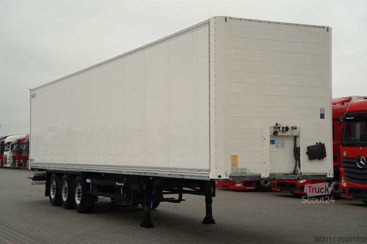Hűtő félpótkocsi SCHMITZ CARGOBULL KONTENER / KOFFER / 2018 ROK