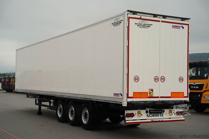 Hűtő félpótkocsi SCHMITZ CARGOBULL KONTENER / KOFFER / 2018 ROK