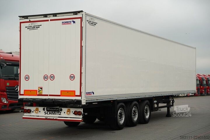Hűtő félpótkocsi SCHMITZ CARGOBULL KONTENER / KOFFER / 2018 ROK