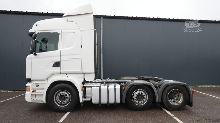 Standaard-SZM Scania R 410 6X2 topline tractor unit