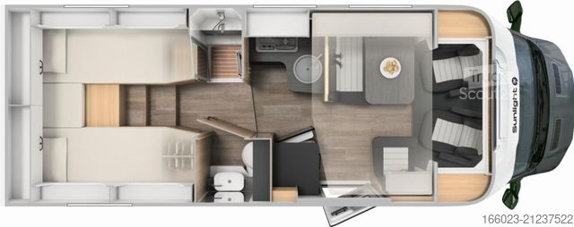 Teilintegriertes Wohnmobil SUNLIGHT Adventure T Ford 680 Ready to Roll?