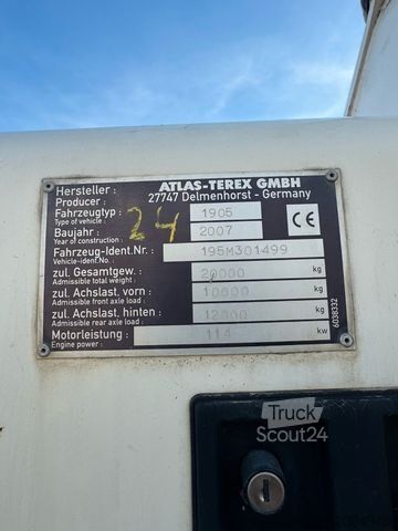 Mobiele graafmachine TEREX Atlas/Terex 1905M Mobilbagger TOP!