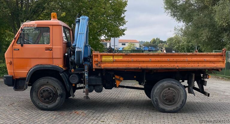 Camion-grue MAN LT 8.150 Kran Kipper Allrad