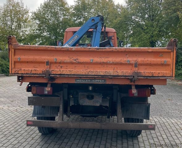 Camion-grue MAN LT 8.150 Kran Kipper Allrad