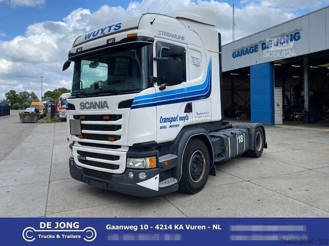  Scania G410 Streamline / Retarder / ADR / 2x Tank
