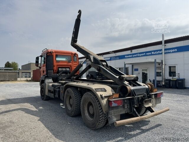 شاحنة قلّابة بذراع تحميل متحرك MAN TGS 26.440 BL 6x4 Haken kurz Schalt 21-5