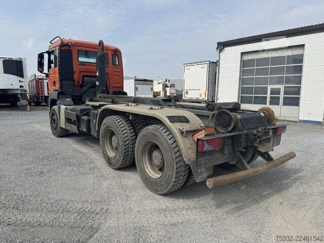 شاحنة قلّابة بذراع تحميل متحرك MAN TGS 26.440 BL 6x4 Haken kurz Schalt 21-5
