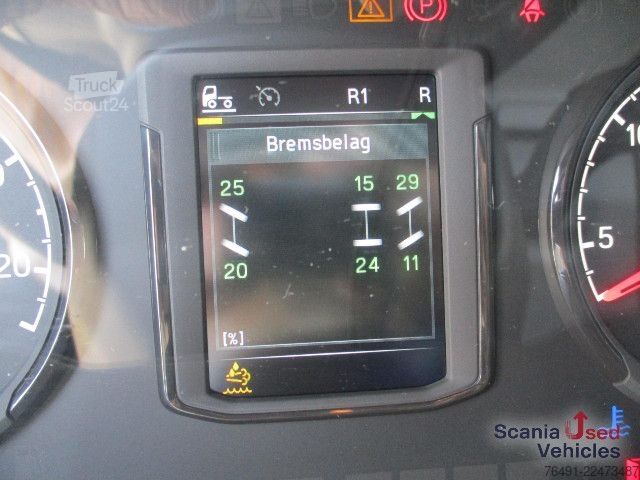 Chłodnia (samochód ciężarowy) Scania R 450 B6x2*4NB Kühlkoffer-Durchladezug mit Lbw.