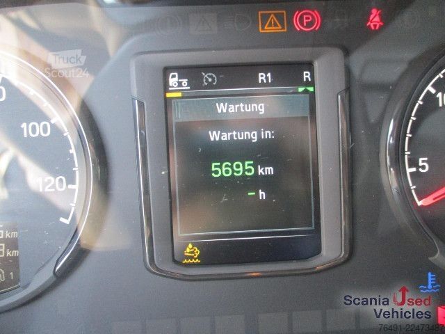 Chłodnia (samochód ciężarowy) Scania R 450 B6x2*4NB Kühlkoffer-Durchladezug mit Lbw.