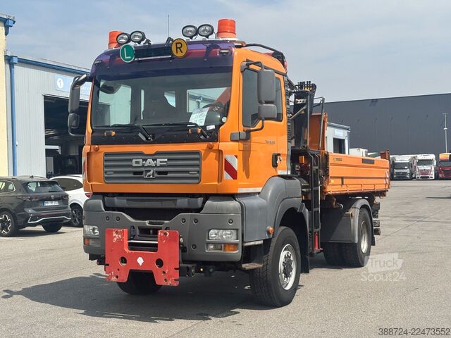 Savitvežis MAN TGA18.320*4x4*Schalter*Dreiseitenkipper*PK950