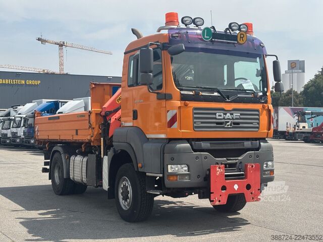 Savitvežis MAN TGA18.320*4x4*Schalter*Dreiseitenkipper*PK950