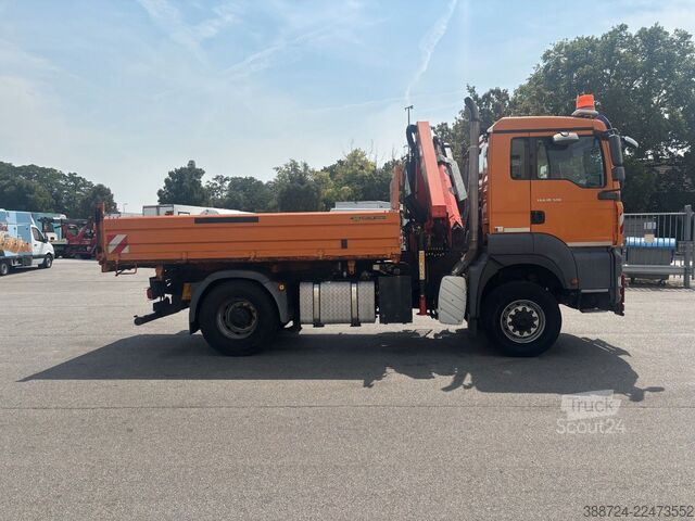 Savitvežis MAN TGA18.320*4x4*Schalter*Dreiseitenkipper*PK950