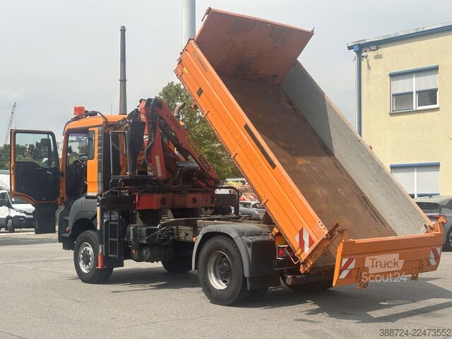 Savitvežis MAN TGA18.320*4x4*Schalter*Dreiseitenkipper*PK950