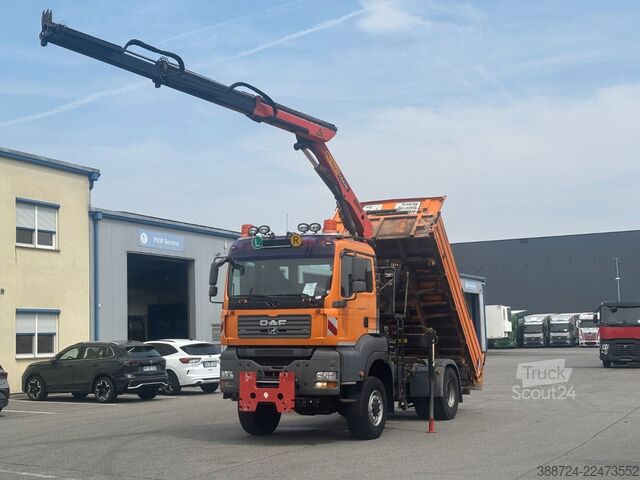 Savitvežis MAN TGA18.320*4x4*Schalter*Dreiseitenkipper*PK950
