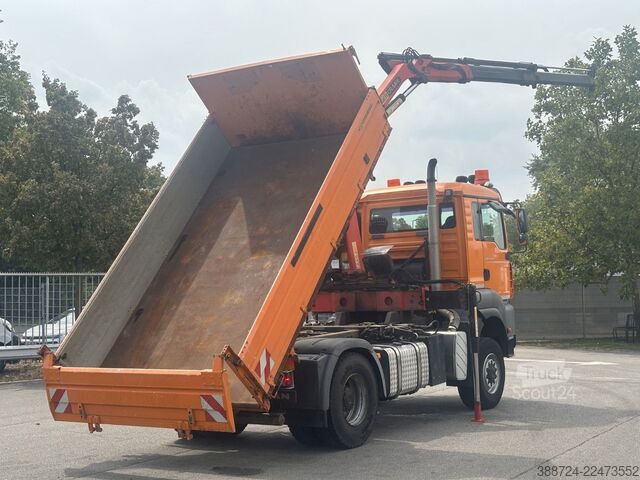 Savitvežis MAN TGA18.320*4x4*Schalter*Dreiseitenkipper*PK950
