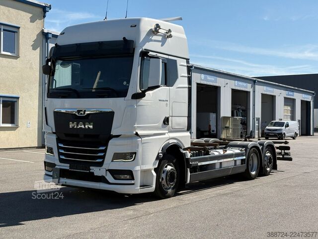 Mainomas kėbulo sunkvežimis MAN TGX 26.470*E6d*Intarder*Lift*TÜV*AHK*2 Tanks*