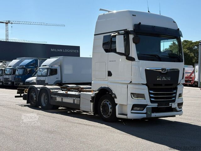 Mainomas kėbulo sunkvežimis MAN TGX 26.470*E6d*Intarder*Lift*TÜV*AHK*2 Tanks*