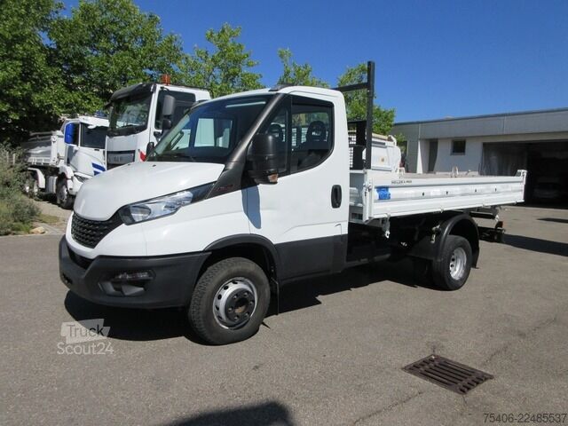 Billenőplatós furgon iveco Daily 70-180 Dreiseitenkipper, AHK, Klima