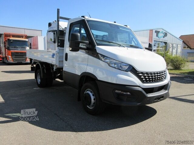 Billenőplatós furgon iveco Daily 70-180 Dreiseitenkipper, AHK, Klima