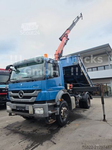 Tovornjak prekucnik MERCEDES-BENZ Axor 1829 / 13m Palfinger Kran FUNK / Meiller