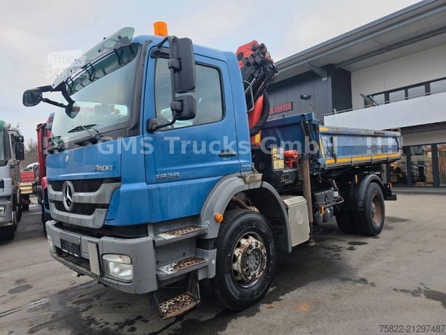 Tovornjak prekucnik MERCEDES-BENZ Axor 1829 / 13m Palfinger Kran FUNK / Meiller