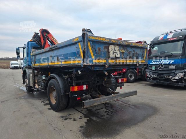 Tovornjak prekucnik MERCEDES-BENZ Axor 1829 / 13m Palfinger Kran FUNK / Meiller