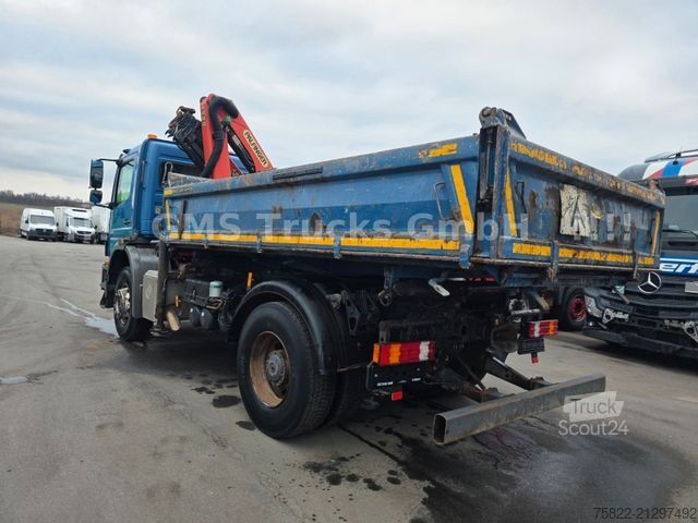 Tristrani prekucnik MERCEDES-BENZ Axor 1829 / 13m Palfinger Kran FUNK / Meiller