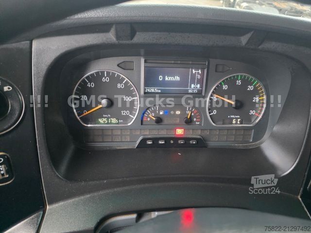 Tristrani prekucnik MERCEDES-BENZ Axor 1829 / 13m Palfinger Kran FUNK / Meiller