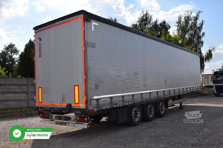 открытый полуприцеп с тентом SCHMITZ CARGOBULL SCS24/L Varios