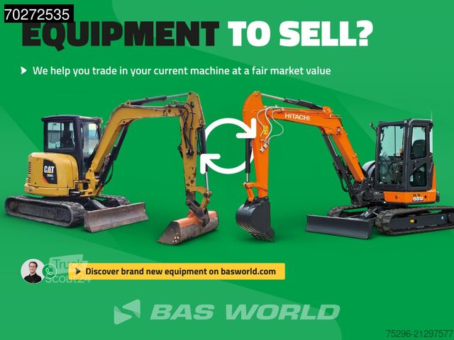 Miniekskavators XCMG XE27 E WARRANTY - PIN-ON/3 BUCEKTS - KUBOTA ENGINE