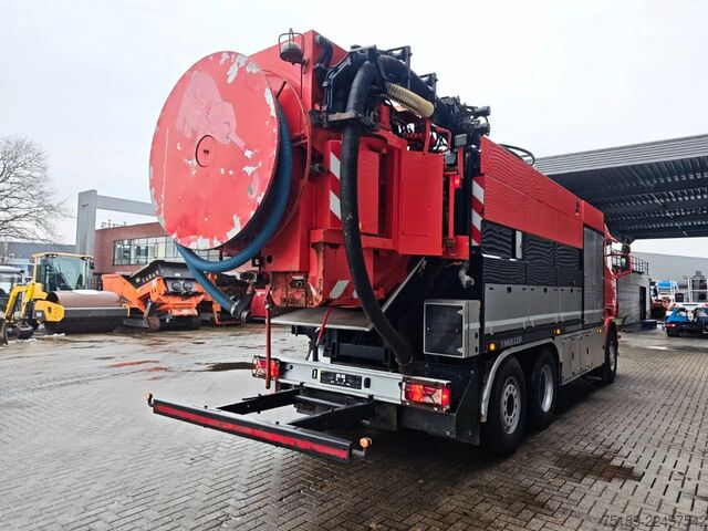 Saugfahrzeug Scania R500 V8 6x2 Müller Canalmaster CMF 170KT 10.000...