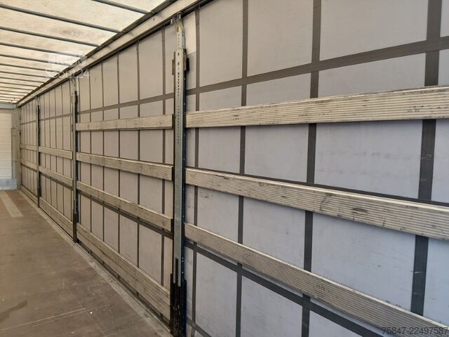 открытый полуприцеп с тентом Schmitz Cargobull SCS 24/L-13.62 EB Liftachse