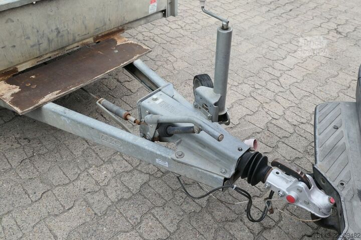 Tieflader Anhänger HUMBAUR HS353718, Verzinkt, Tandem, Rampen, 2,7to. NL,