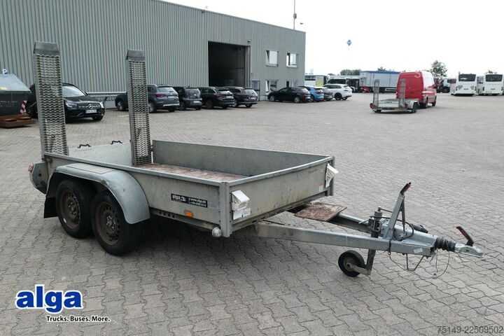 Reboque para automóvel HUMBAUR HS 253016, Tieflader, Rampen, Tandem, 1,9to. NL
