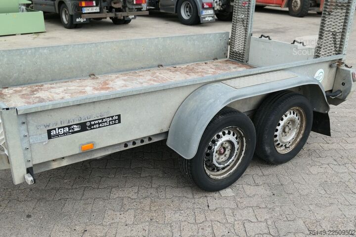 Reboque para automóvel HUMBAUR HS 253016, Tieflader, Rampen, Tandem, 1,9to. NL