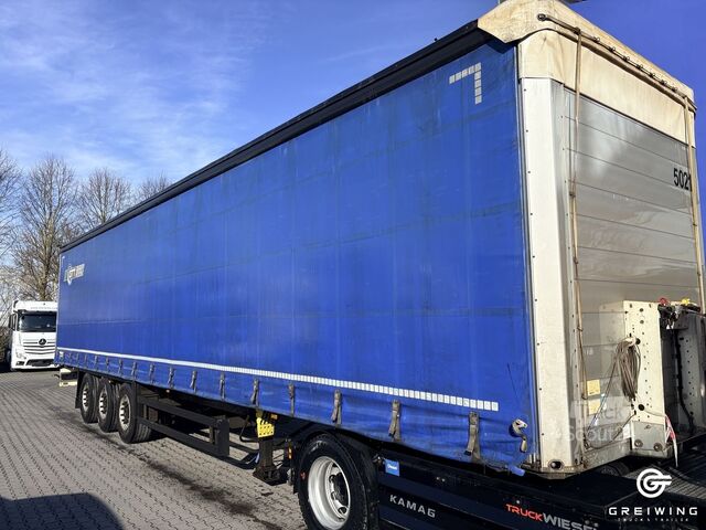 Avoin puoliperävaunu pressulla SCHMITZ CARGOBULL SCS 24/L - 13.62 E B - (FH MS)
