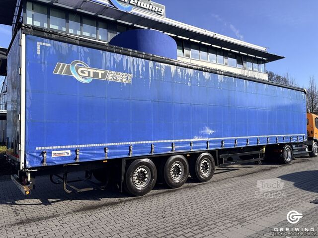 Avoin puoliperävaunu pressulla SCHMITZ CARGOBULL SCS 24/L - 13.62 E B - (FH MS)
