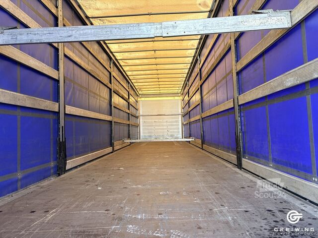 Avoin puoliperävaunu pressulla SCHMITZ CARGOBULL SCS 24/L - 13.62 E B - (FH MS)