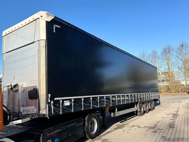 Avoin puoliperävaunu pressulla SCHMITZ CARGOBULL Mega XL, lifting/sliding roof, neue Plane