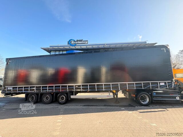 Avoin puoliperävaunu pressulla SCHMITZ CARGOBULL Mega XL, lifting/sliding roof, neue Plane