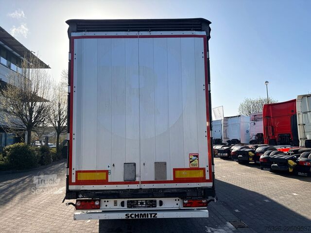 Avoin puoliperävaunu pressulla SCHMITZ CARGOBULL Mega XL, lifting/sliding roof, neue Plane