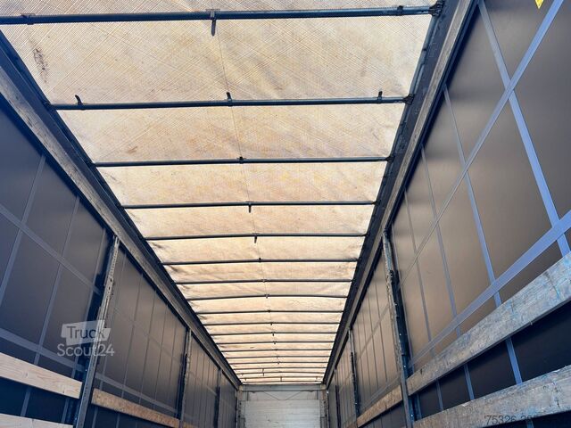Avoin puoliperävaunu pressulla SCHMITZ CARGOBULL Mega XL, lifting/sliding roof, neue Plane