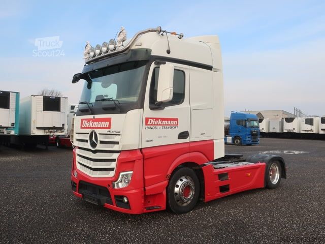 Tūrinis vilkikas Mercedes Benz 1851 LSNRL Actros Bigspace Alu Xenon Navi Retarder